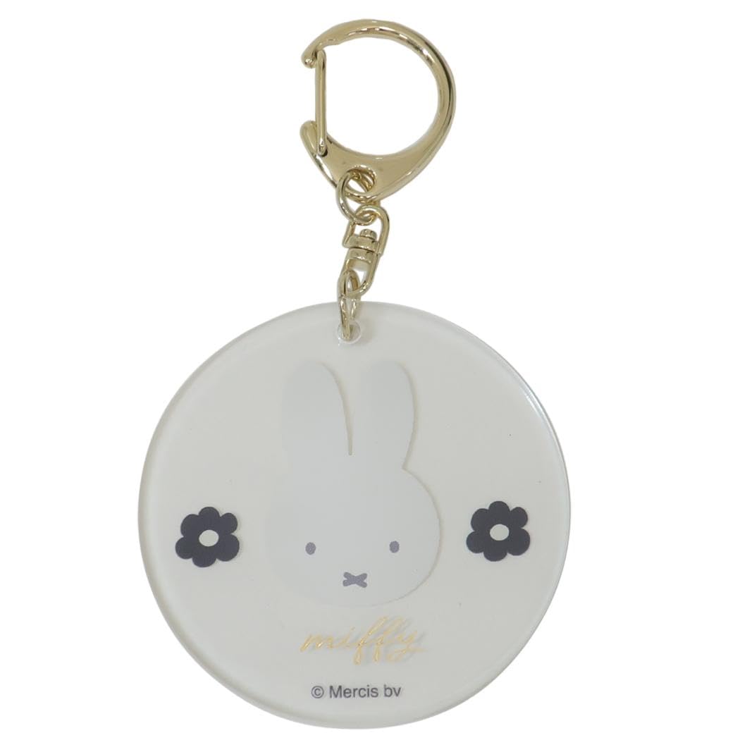 

Miffy Acrylic Keychain Ivory Monochrome Series слоновая кость