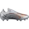 New Balance Furon V7 Destroy AG Soccer Shoes Men Soccer Shoes Silver Gray SF2AGG7-2E