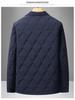 Men's Lightweight Lapel Duck Down Quilted Jacket