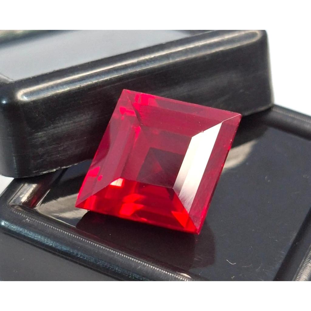 Natural Red Ruby Mozambique Fancy Cut 11-13 Ct Beautiful Certified Gemstone