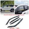 Lapetus Car Rain Shield Deflectors Awning Trim Window Visor Cover 4PCS Exterior Accessories For Honda Fit Jazz GR  - 2025