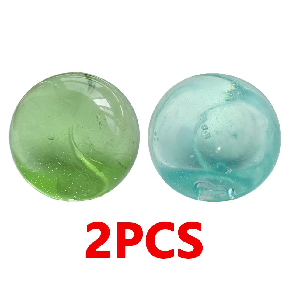 1-3 uds Juguete Blandito de Maltosa Mochi Anti Estrés Fidget Juguete Suave Transparente Simulado Neadoh Rebote Rápido Relajación de Manos Regalo