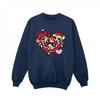 The Powerpuff Girls Girls Holding Hands Heart Sweatshirt