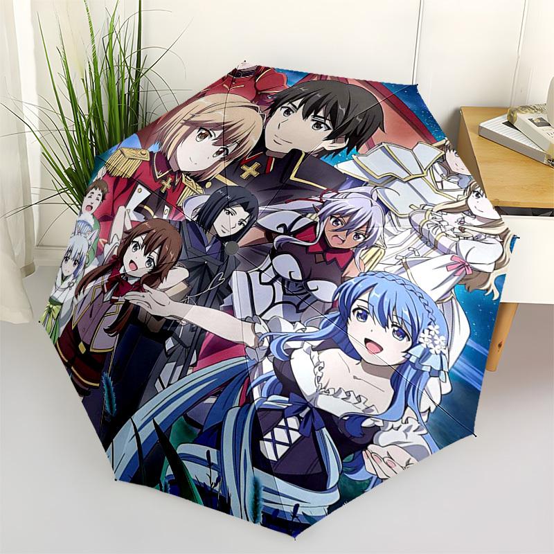 

1pc Re:Zero - Starting Life in Another World Outdoor Umbrella | Automatic Opening/Closing | Portable 3-Fold Design | 8-Rib Iron Frame | Perfect Gift f