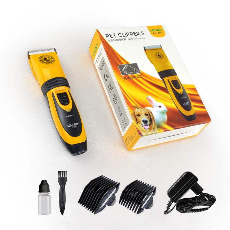 Cross-border Ready-to-ship High-power Pet Hair for Dog Grooming Trimmer Rechargeable ABS Housing Electric for (Multicolor,European plug) разноцветный