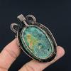 Tree Of Life Malachite Pendant, 999 Copper Wire Wrapped Pendant Jewelry. Gift For Women Handmade Pendant Gemstone Jewelry