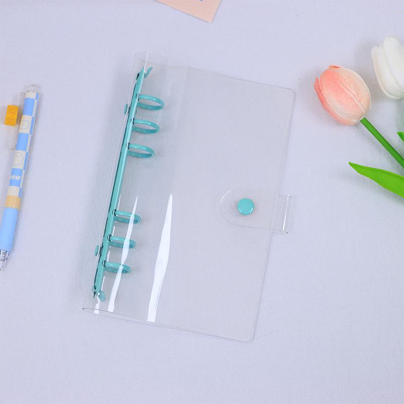 2026 Calendar A5 A6 6-hole Hand Account Loose-leaf Calendar Partition PP Frosted Transparent Protective Pad