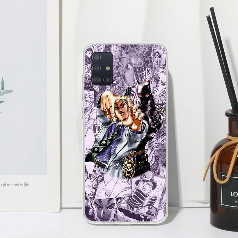 JoJo Adventure Killer Queen Phone Case For Samsung Galaxy A52 A42 A32 A22 A12 A02S A72 A51 A50S A41 A31 A21S A71 A40 A30S A20S A