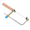 Coping Saw Forged Steel Frame Log Handle U Shape Fret Cutter Saw with 8PCS Blades for Woodworking