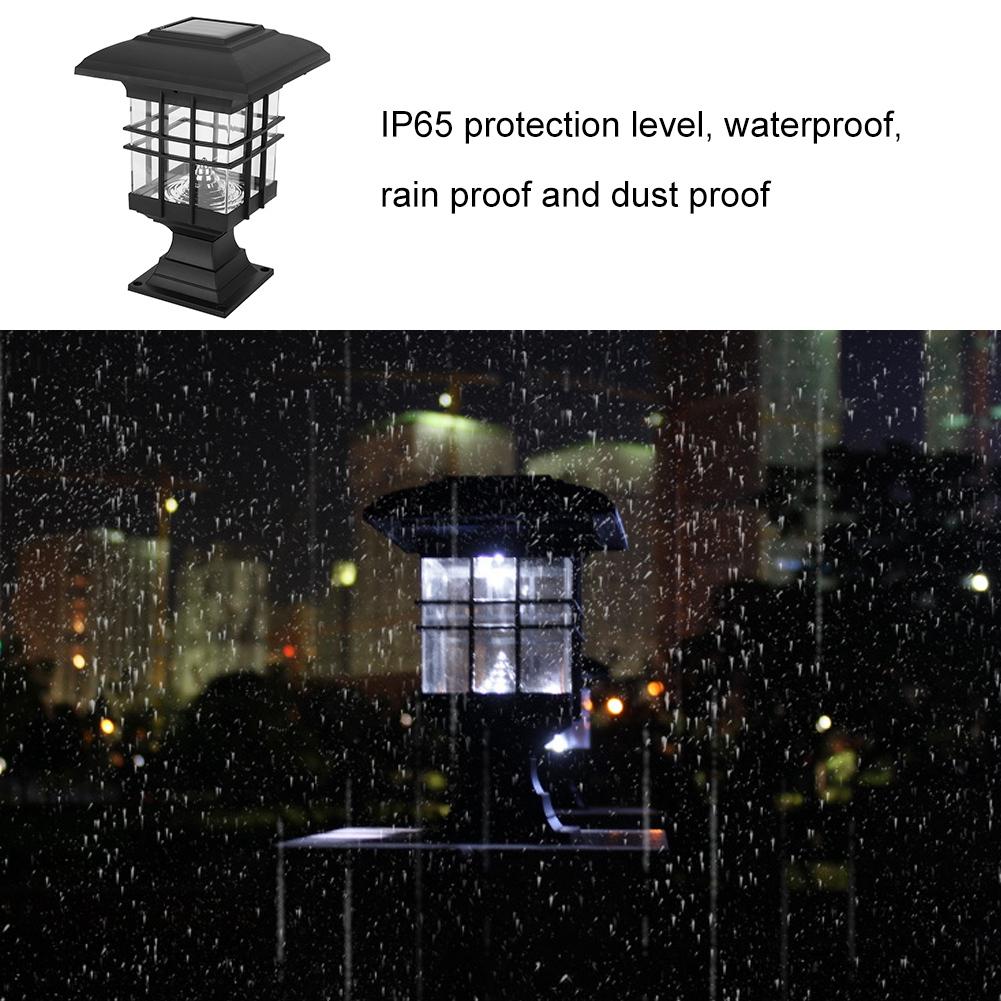 Solar Powered Lawn Light LED Outdoor IP65 Waterproof Decorative Lamp for Garden Courtyard