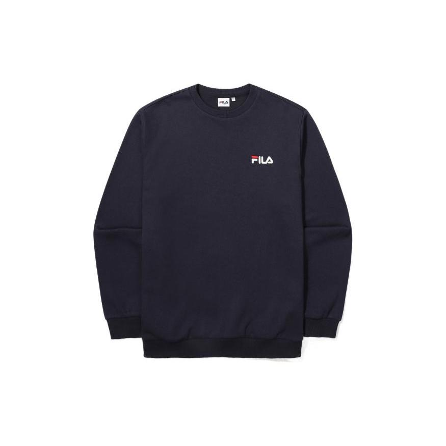 New FILA Sweatshirt Unisex Ink Marine Blue FS2POF1101X-INA