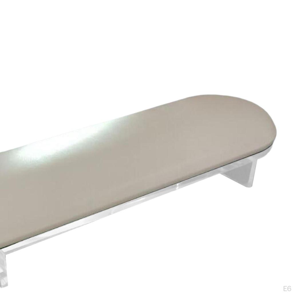 Nail Arm Rest Cushion PU Leather Soft Holder Acrylic Foot Stand, Non Slip Accessories Manicure Hand