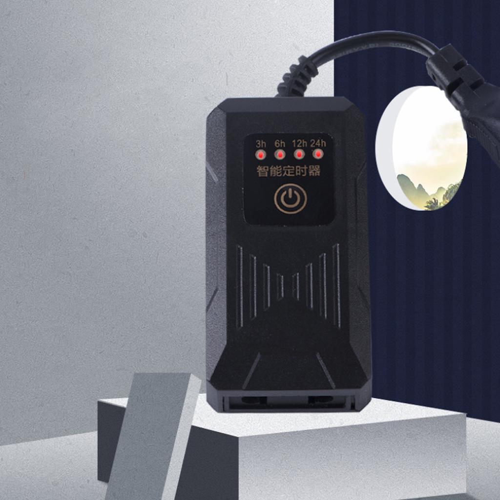 Controlador Regulador LED Temporizador de Luz Digital para Acuario Peces para Iluminación de Tanque