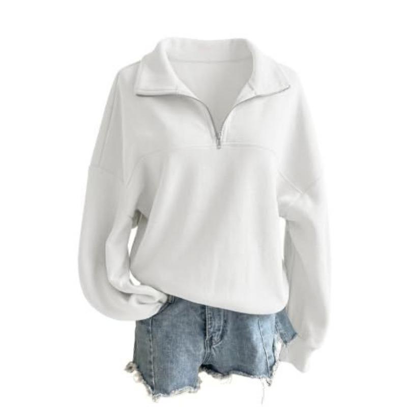 Women S Loose Fit Pullover Casual Sweatshirt Autumn Style