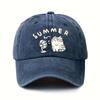 Baseball Cap Fashion Soft Top Baseball Cap Men's and Women's Casual Outdoor Cap