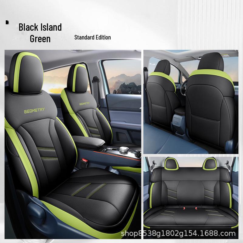 

Чехол на сиденье автомобиля Geely Geometry E: Полностью закрывающая, дышащая перфорированная кожа, универсальная для всех сезонов Custom Fit