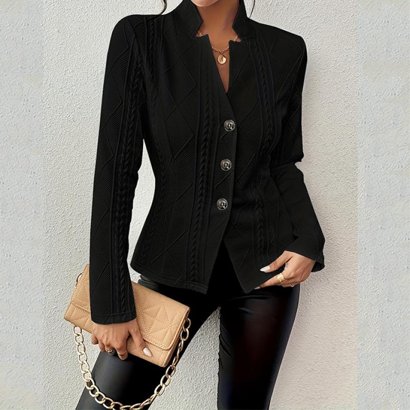 2025 Autumn/Winter Button Pattern Short Suit Jacket