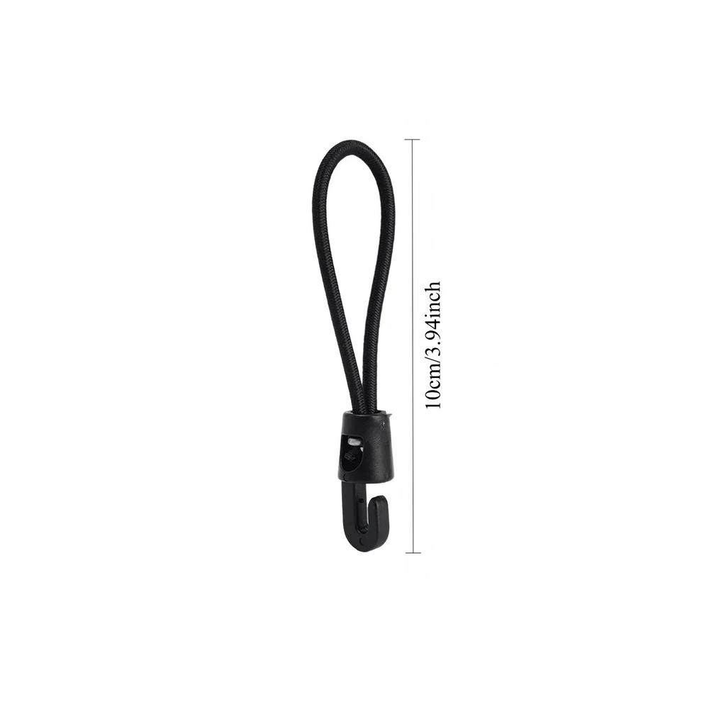 10PCS 10/15/25cm Elastic Bungee Cord Set Tied Rope High Elasticity Luggage Straps Rope For Bikes Tie Downs Camping & Cars Cord T