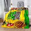 Plants Vs Zombies Adventure Blanket Warmthful Decor Perfect for Chair Office Sofa Four Seasons Multipurpose Modern Style