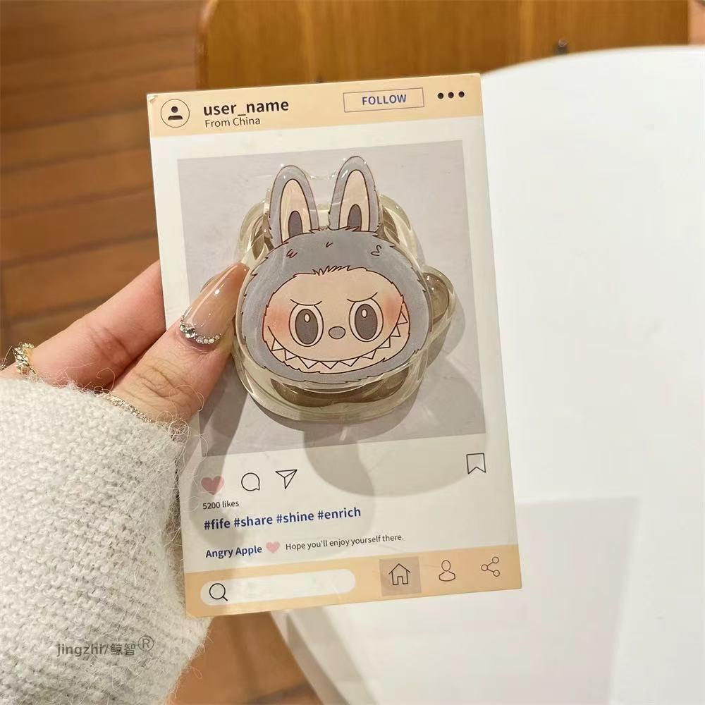 

Магнитный чехол для телефона LABUBU Cat Paw для Apple iPhone 15 Pro Max и 13 iPhone