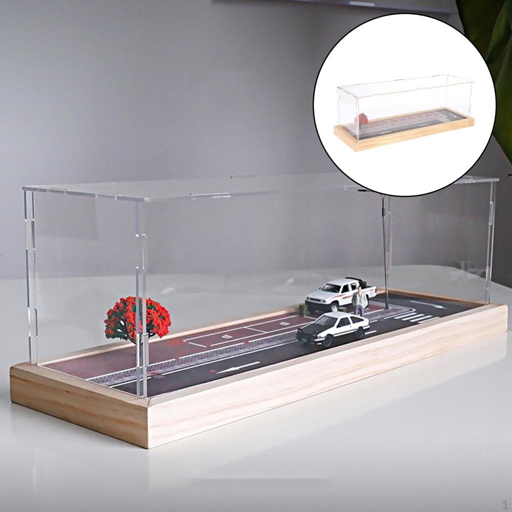 Acrylic Display Case /64 Diecast Cars Protective Box