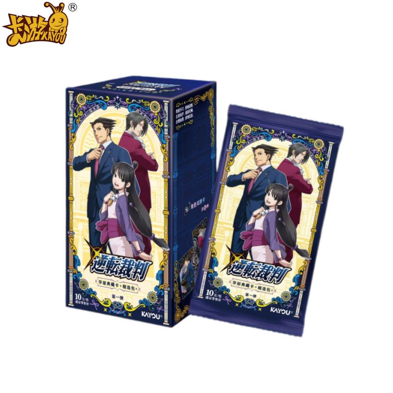 New Authentic Gyakuten Saiban Premium Collection Card Pack Phoenix Wright Collector s Card Game Gift