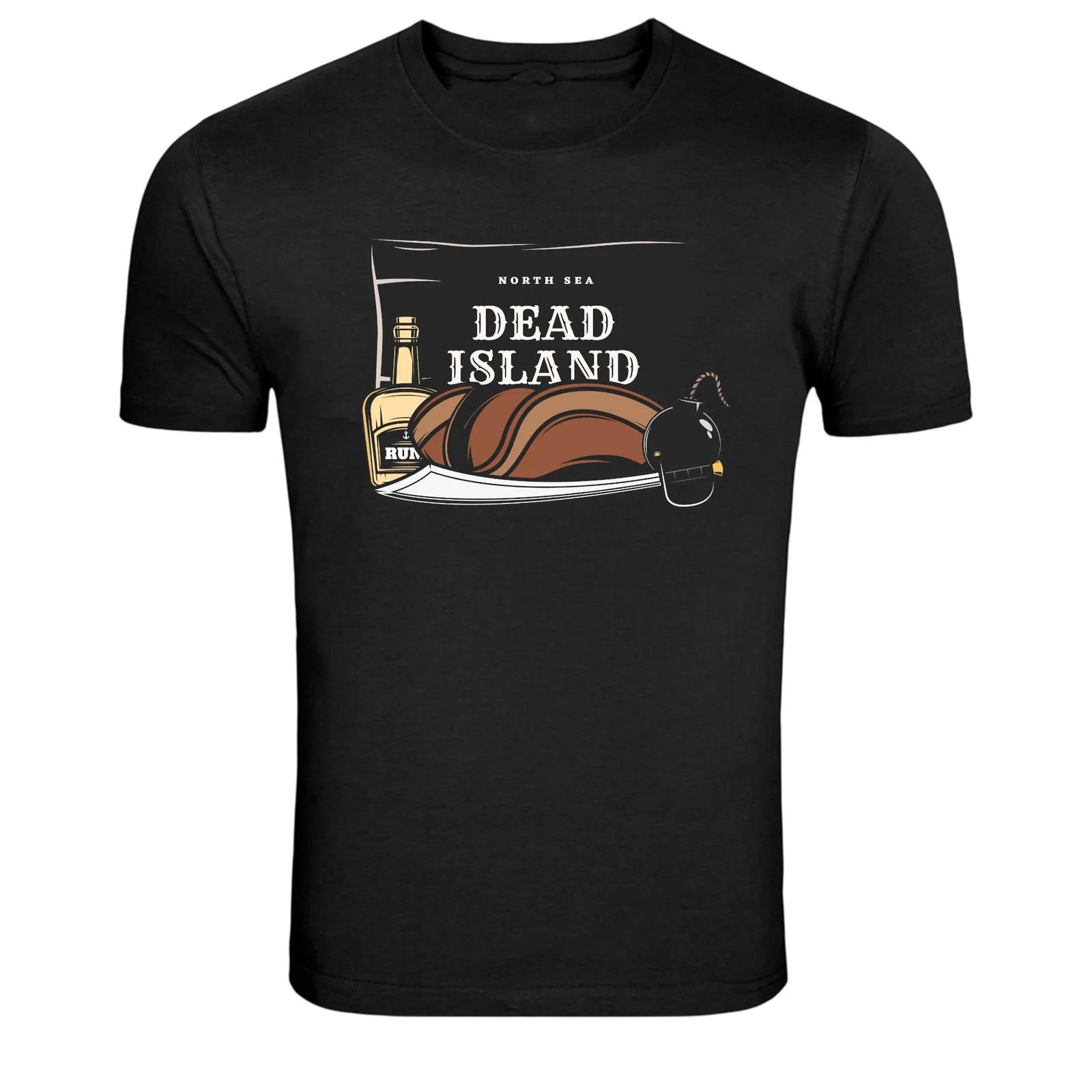 Dead Island Pirate Rum Bomb Graphic T Shirt Funny Pirate Tee XL