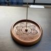 Circular Lotus Design Incense Insert Simple Style Thread Incense Incense Burner Household Indoor Bedroom Living Room Display
