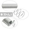WMYCONGCONG 200-Piece Compression and Extension Spring Set (20 Types) - Zinc-Plated Compression and Extension Springs with Storage Case for Shop and H