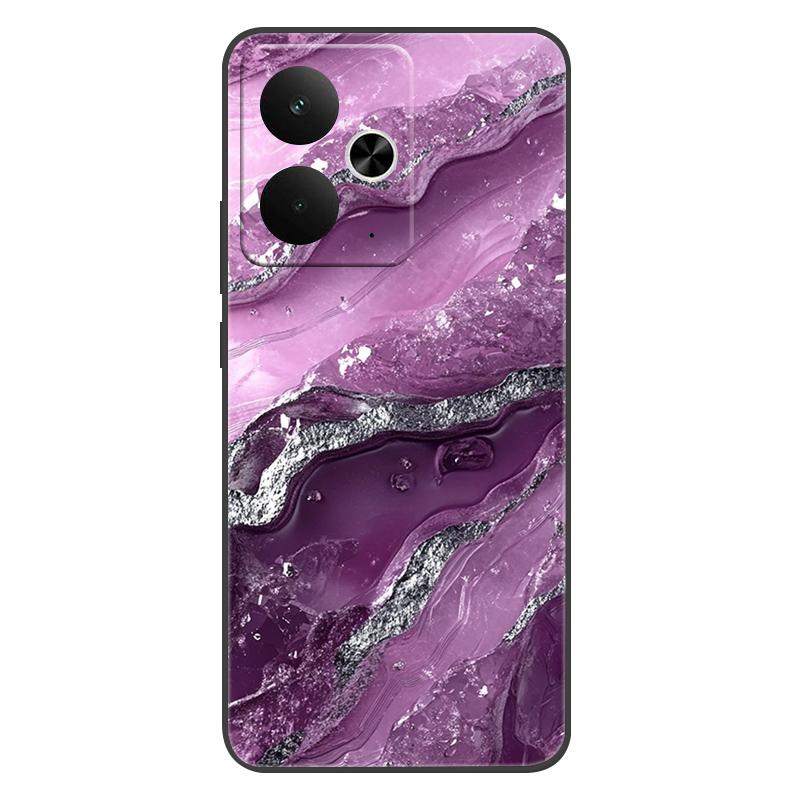 For Realme 14T Case Luxury Marble Painted Cover Silicone Case For Realme 14T RMX5078 Soft Bags Realme14T Bumper Shells Coque