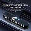 Car Temporary Parking Phone Number Digital Moving Number Plate For BMW X3 X5 M5 M3 E46 E90 E60 F10 E39 F30 E36 G30 E87 E70 VDGLF1