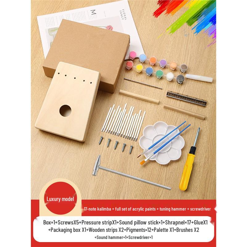 DIY Ukulele Craft Kit: Beginner-Friendly Handmade Small Guitar for Kids