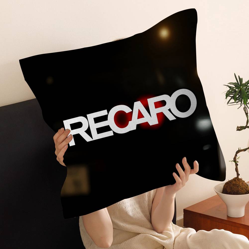 R-Recaros Logo Kissen Kissenbezug Kissenhülle Wohnzimmer Sofa Heimdeko Personalisiert