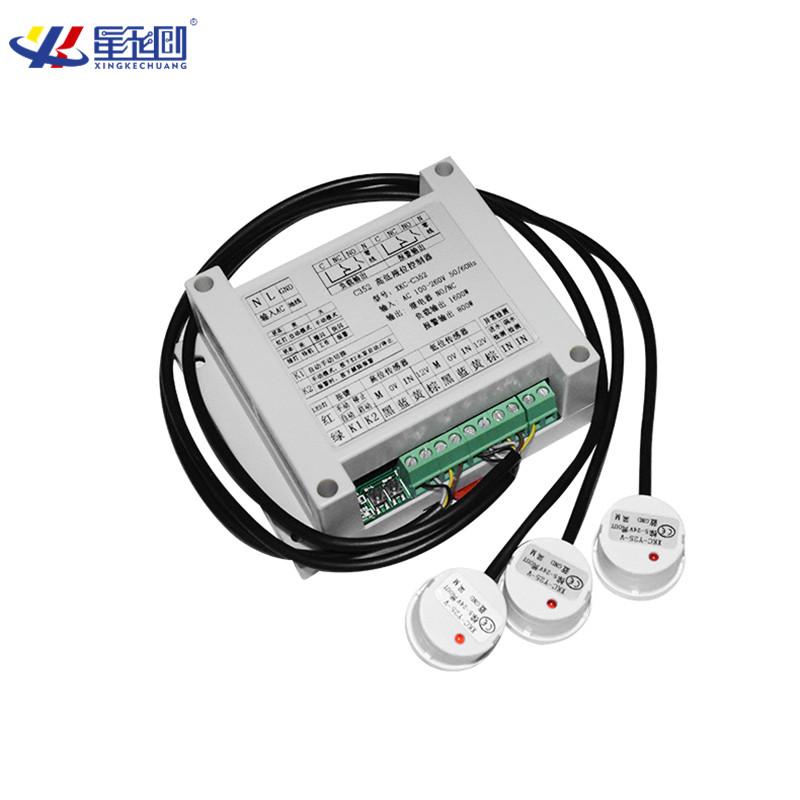 XKC-C350 AC110v-260v Cheap Small Sized Automatic Water Level Controller with Sensors for Water Pump and Valve Draining Pumping