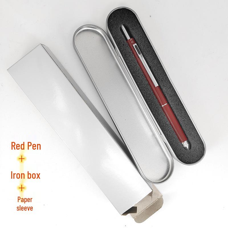 Multifunctional Gravity Sensor Metal Pen: 4-in-1 Ballpoint & Mechanical Pencil for Students, Multicolor