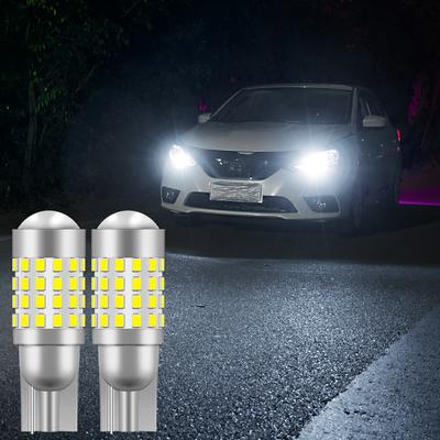 2PCS Car T10 LED Bulb W5W 194 LED Signal Lights Canbus 12V Trunk Lamps Auto Signal Lamp Accessories