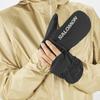 SALOMON Bonatti Waterproof Mitten Unisex Outdoor Mitten Deep Sizes Gloves, LC2052000, Black, XS/S
