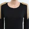 Brooch Chain Shoulder Board Beads Fringe Shoulder Mark Retro Shoulder Flash Gift