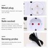 Digital Temperature Controller Socket 16A EU Plug Thermostat Timer Switch Sensing Probe Heating Cooling Switch Outlet Temp Alarm