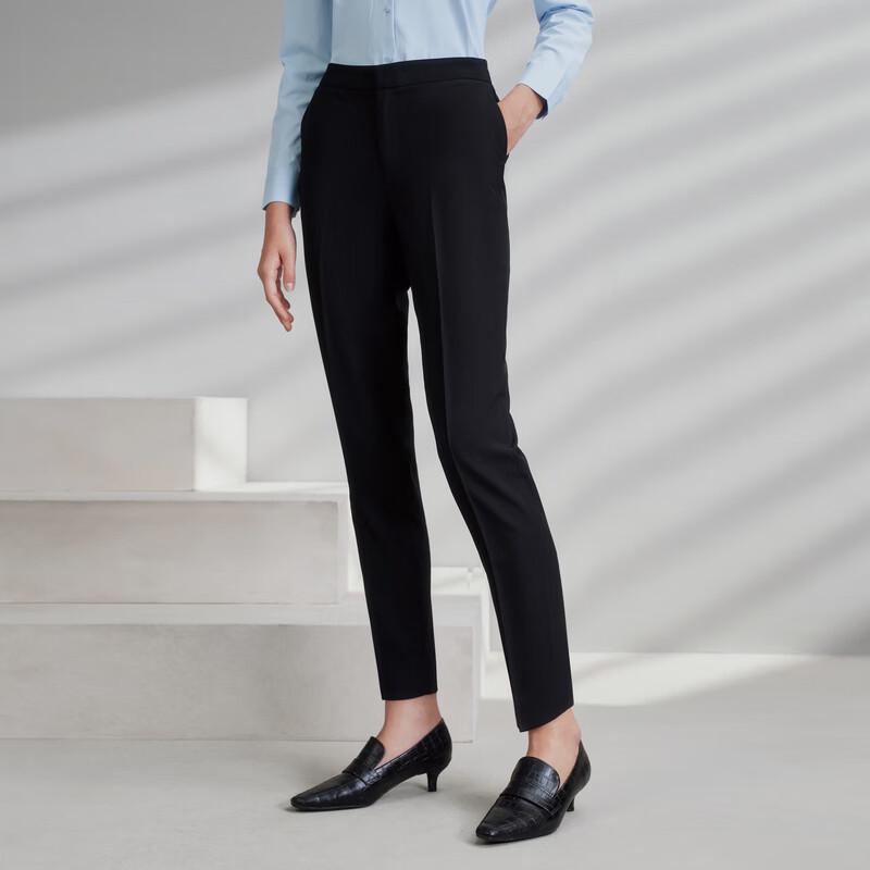 G2000 Women's Business Casual Cropped Cigarette Pants