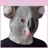 Funny Gray Koala Mask Latex Headpiece Ideal For Halloween Parties And Costumes