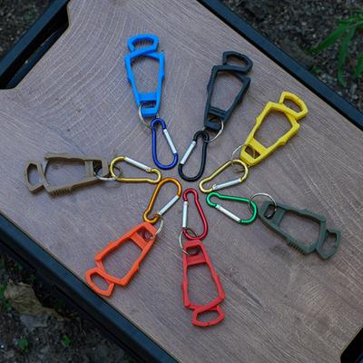 Outdoorová svorka na rukavice s karabinou Heavy Duty Hands-free Multifunkční Camping Turistika Věšák na pracovní rukavice Držák Držák Grabber Svorka na opasek