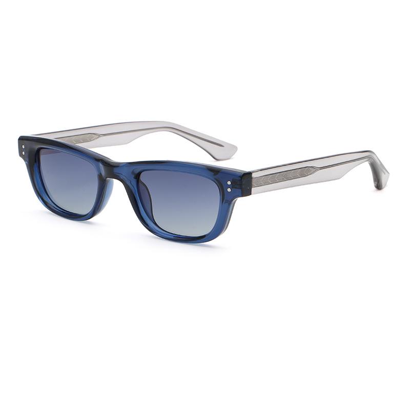 Trendy Retro Square Sunglasses: UV Protection for Men  Women