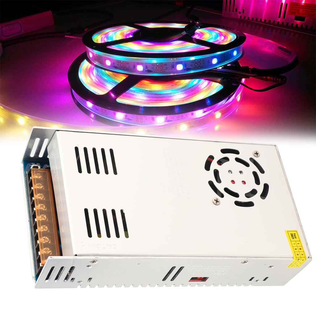 Schalter Netzteil Treiber Adapter DC12V Aluminium Legierung LED Bildschirm Licht Bar 3D