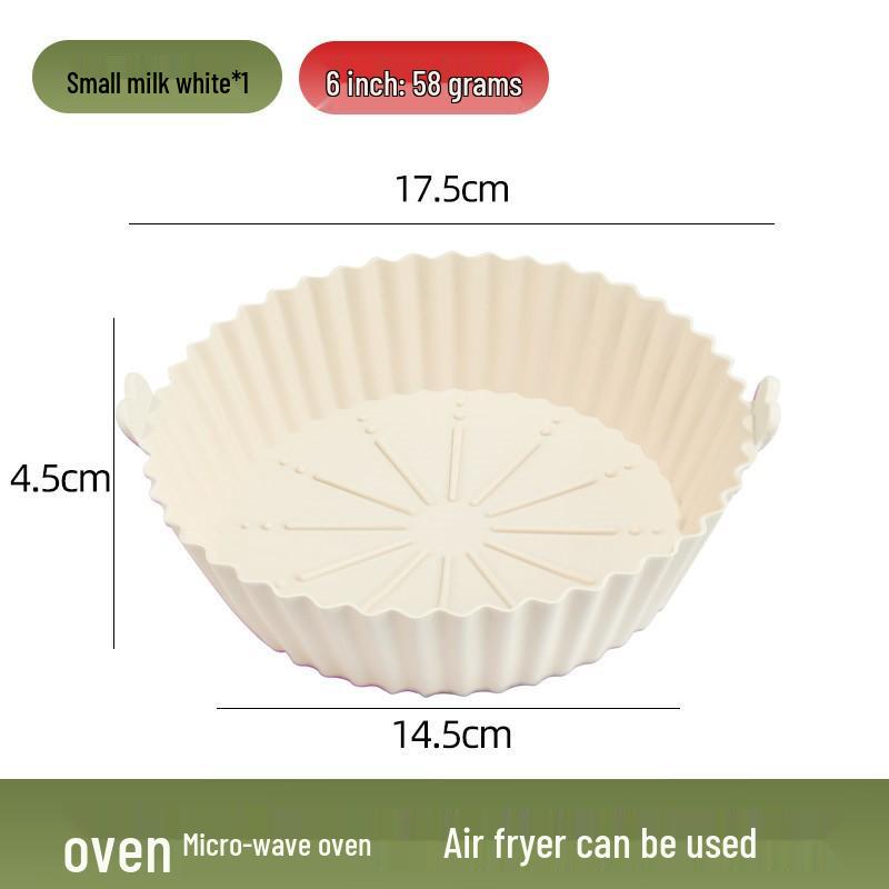 Silicone Air Fryer Mat: Heat-Resistant, Non-Stick Baking Mat for Round Pans