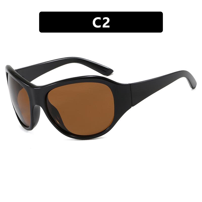 Fashion sunscreen sunglasses new sunglasses European and American simple Internet celebrity sunglasses personalized trend sunglasses women