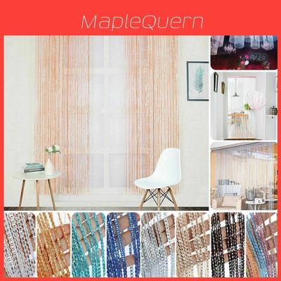 Luxurious Tassel Hanging Curtain For Door And Window With Elegant String Design