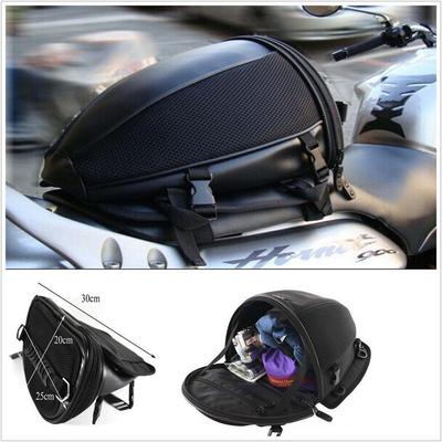 Motorcycle Bike Sports Waterproof Back Seat Carry Bag Luggage Tail Bag Saddlebag