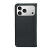 For iPhone 17 Pro Wallet Case Magnetic Closing PU Leather Phone Cover with Wrist Strap