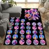 Dance Party Celebration Floor Rug Office Rug Perfect for Foyer Entryway Dining Room Outdoor Antislip Carpet Anime Office Decor Birthday/Christmas Gift